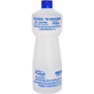 Álcool 70% Líquido 1L Prolink