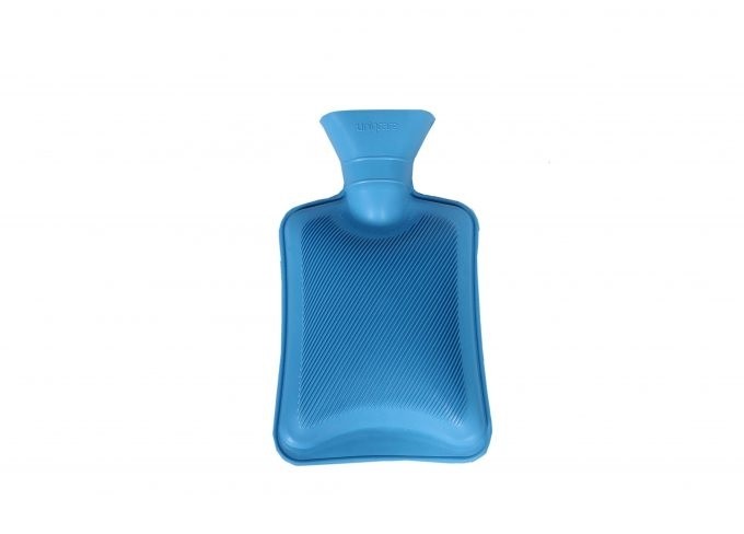 Bolsa para Água Quente 1000ml Azul com Capa - Uniqcare