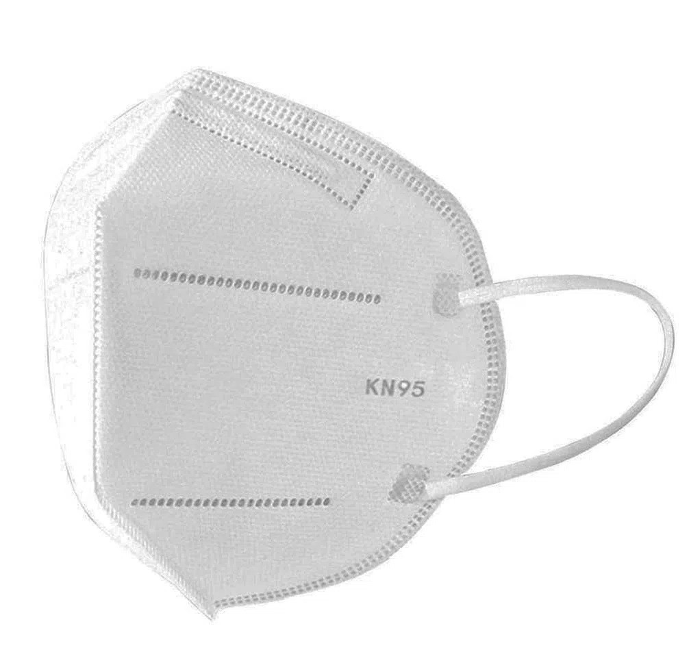 Máscara de proteção Kn95 branca