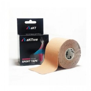 Bandagem Tape Bege - Aktive Tape Sports 5cm x 5m