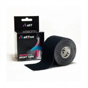 Bandagem Tape Preta - Aktive Tape Sports 5cm x 5m