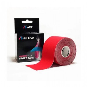 Bandagem Tape Vermelha - Aktive Tape Sports 5cm x 5m